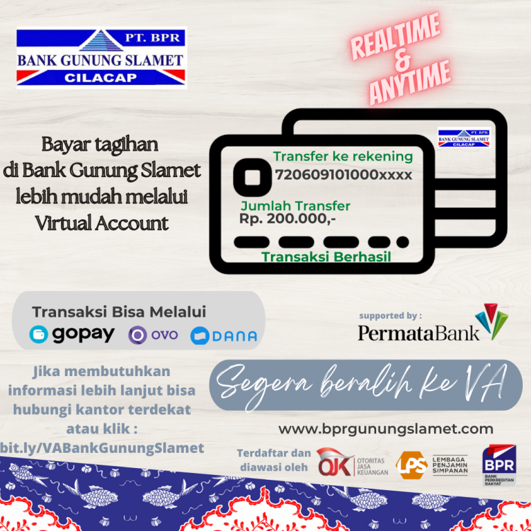 Virtual Account Bank Gunung Slamet