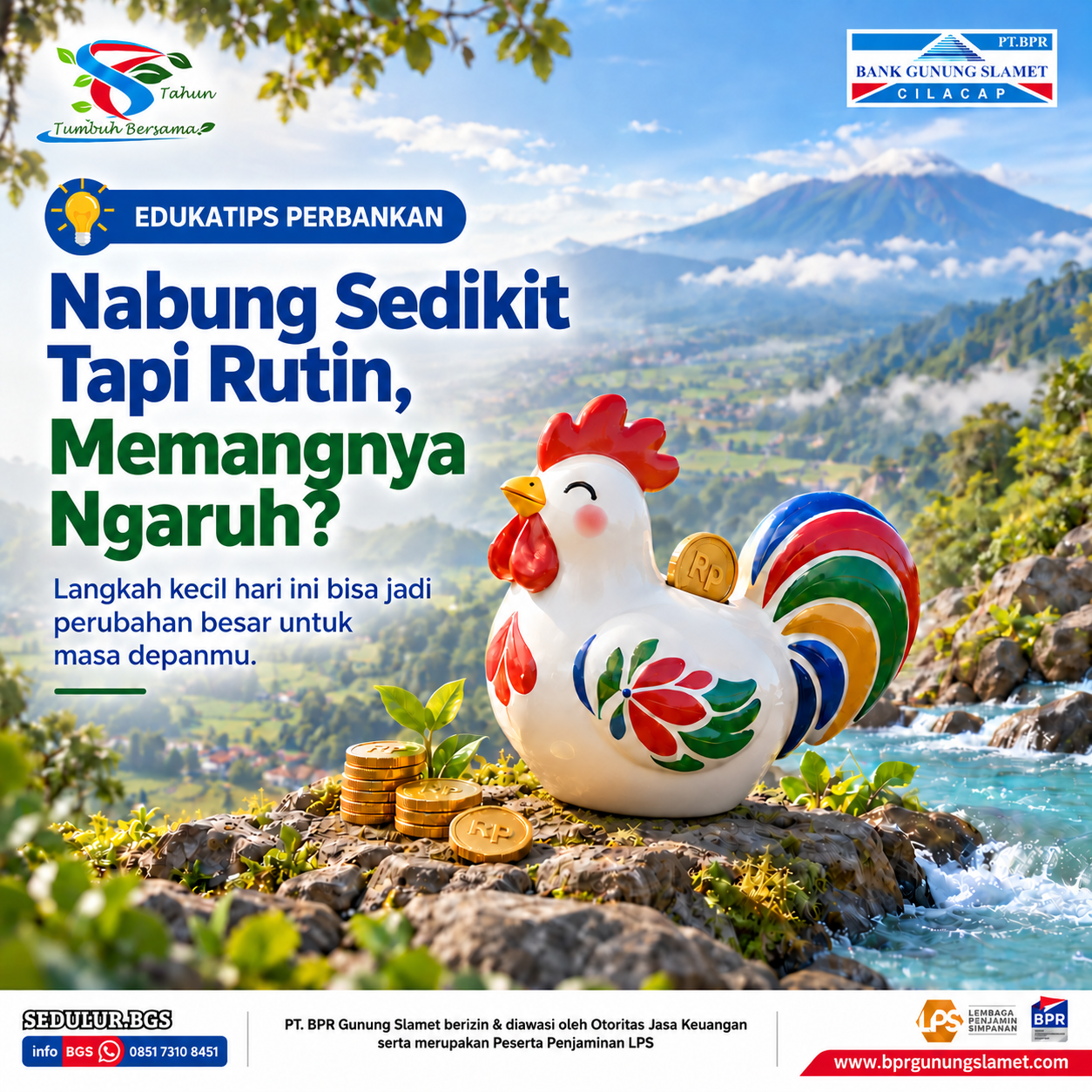 Nabung Sedikit Tapi Rutin, Memangnya Ngaruh?